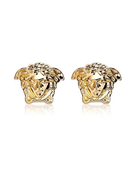 versace gold medusa stud earrings|versace earrings afterpay.